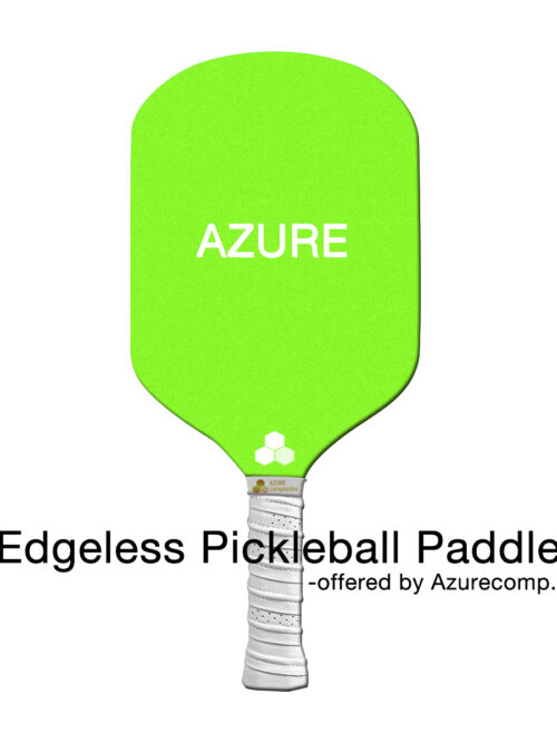 edgeless pickleball paddles