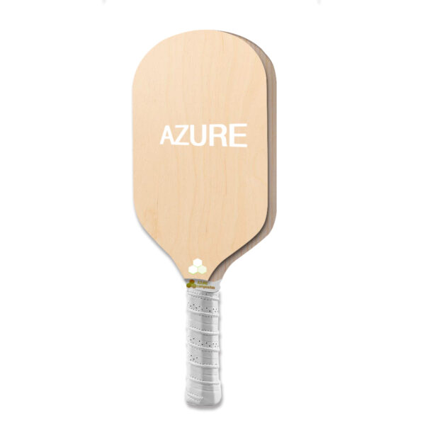 wooden pickleball paddle